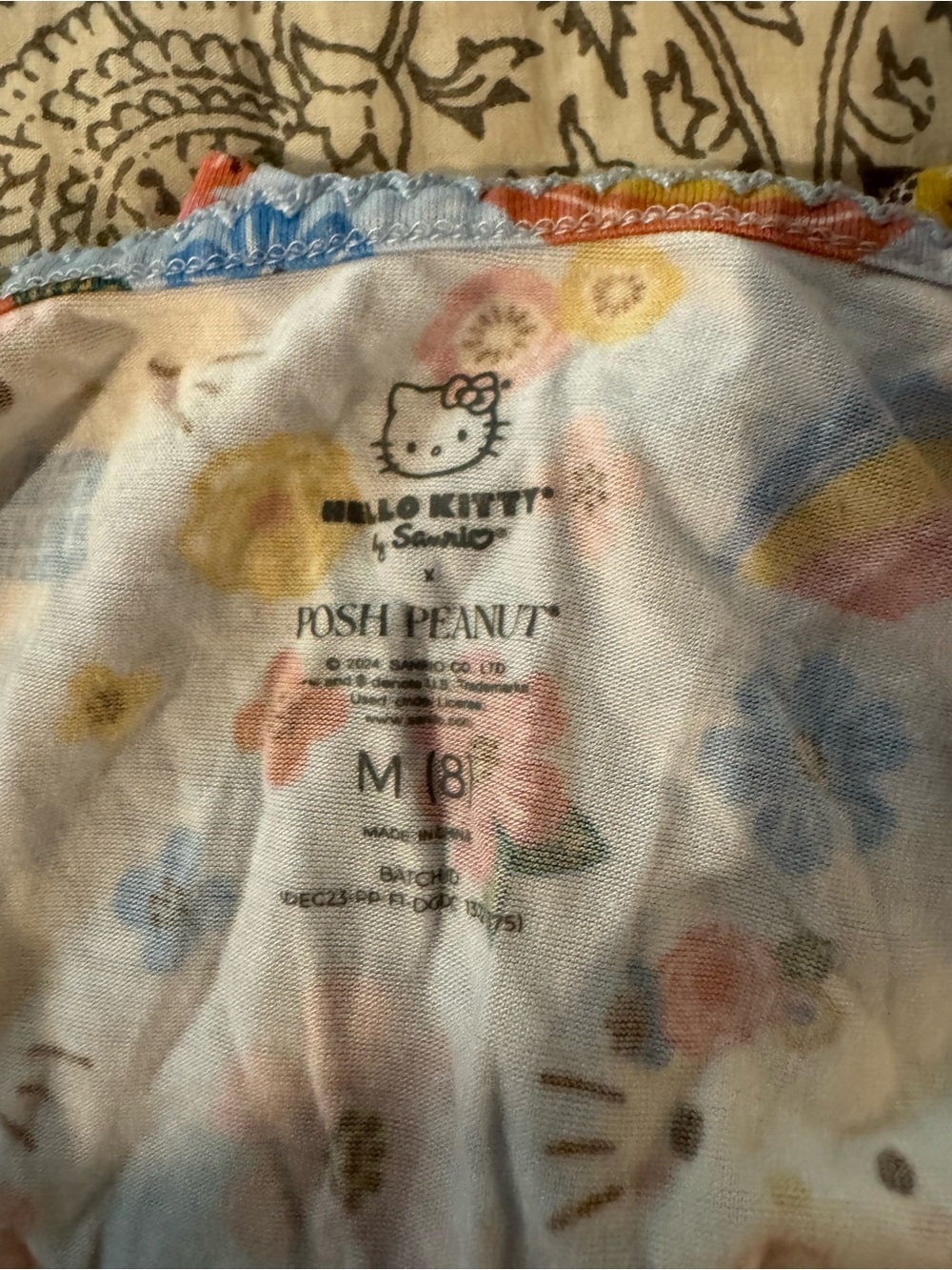 Posh Peanut x Hello Kitty Sanrio Girls Cami Tank set of 2, Size 8 M - Picture 3 of 4
